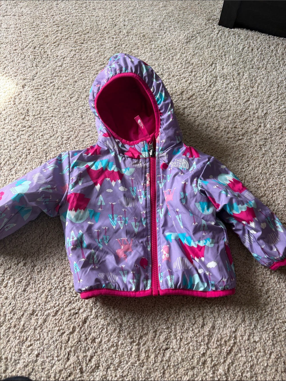The North Face Reversible puffer jacket